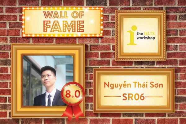 Thái Sơn – Chàng trai xuất sắc đạt 8.0 IELTS Writing sau 3 tháng