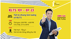 Workshop số 23 – Tiết lộ những lầm tưởng về IELTS