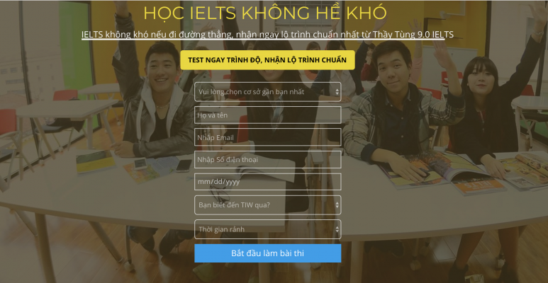 Bài kiểm tra ielts online miễn phí giúp bạn tiết kiệm thời gian, chi phí học