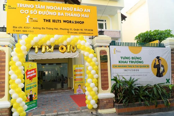 The IELTS Workshop Quận 10 – Trung tâm luyện thi IELTS chất lượng