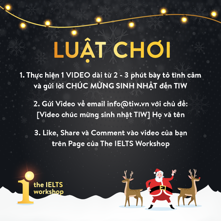 Luật chơi minigame Vì TIW mà đến