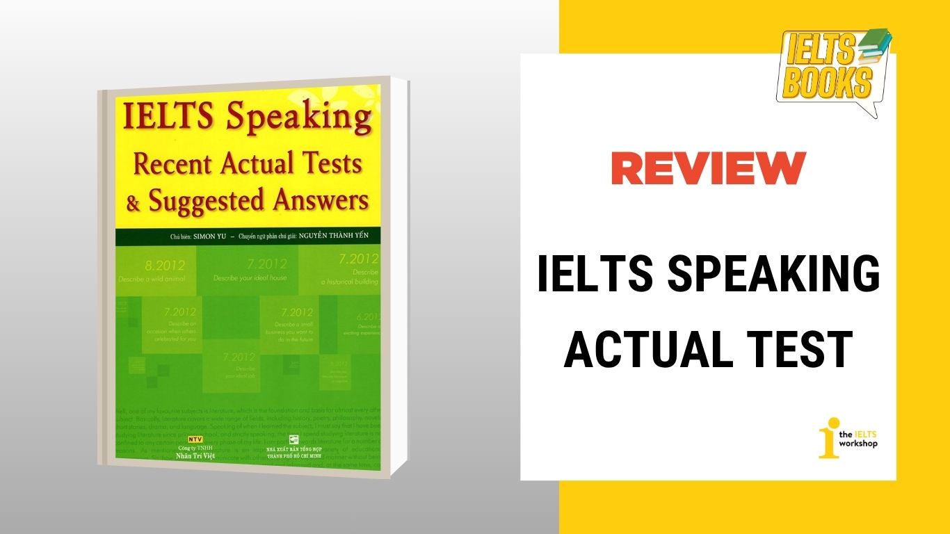 Download IELTS Speaking Actual Test PDF miễn phí (bản đẹp)