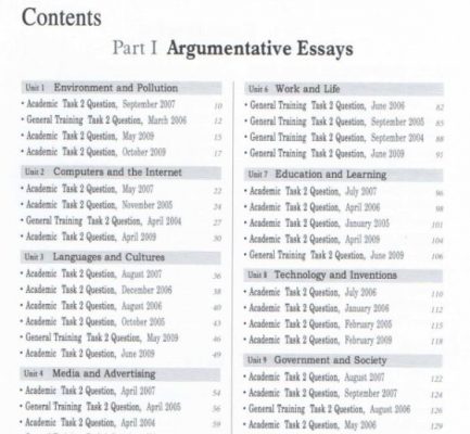 ielts essay writing model answer