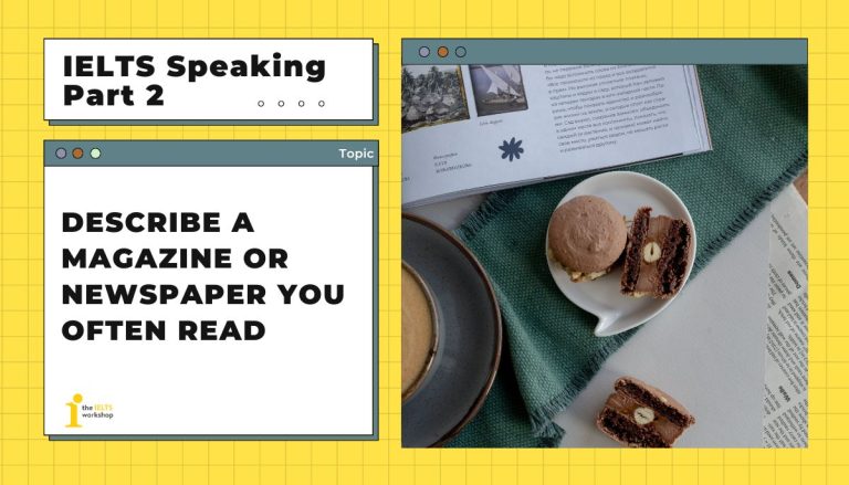 Describe a magazine or newspaper you often read