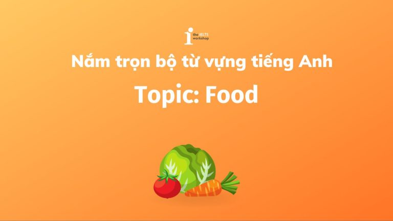 Từ Vựng Chủ Đề Food