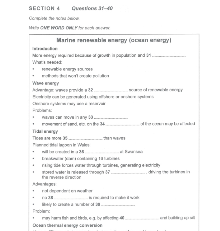 cambridge ielts 14 listening test 1