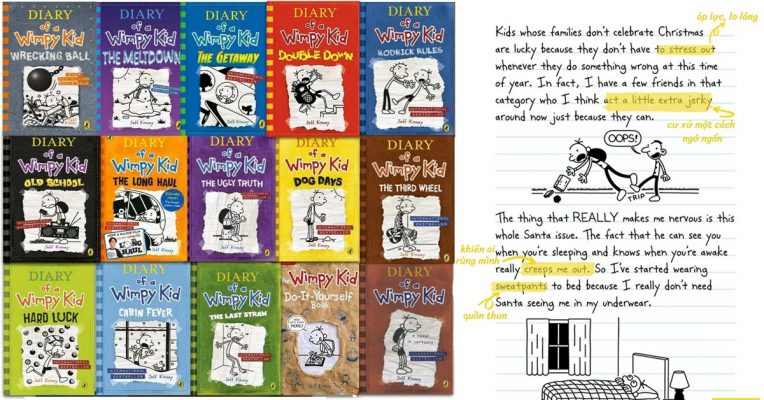 [Review + Download] Trọn bộ 18 tập Diary of A Wimpy Kid