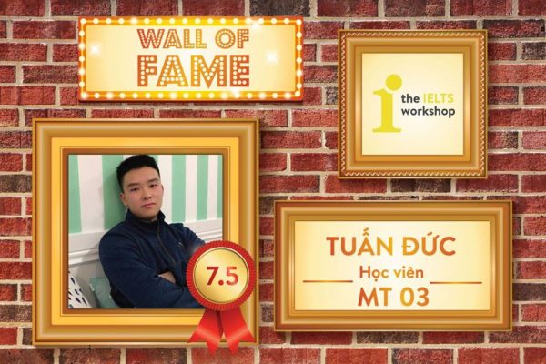 Tuấn Đức và phương pháp luyện tập hiệu quả để đạt 7.5 IELTS