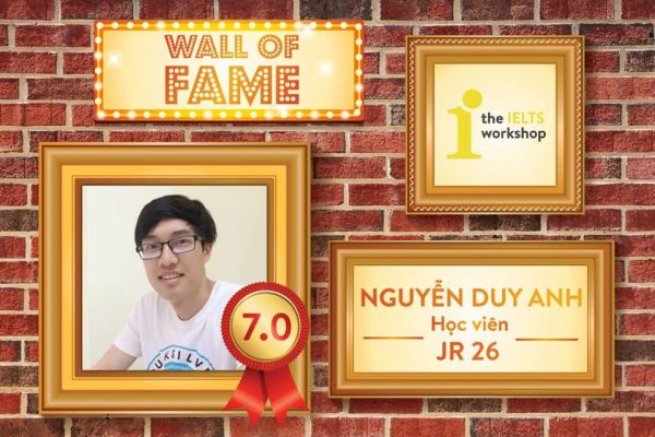 Duy Anh 7.0 và đam mê chinh phục IELTS