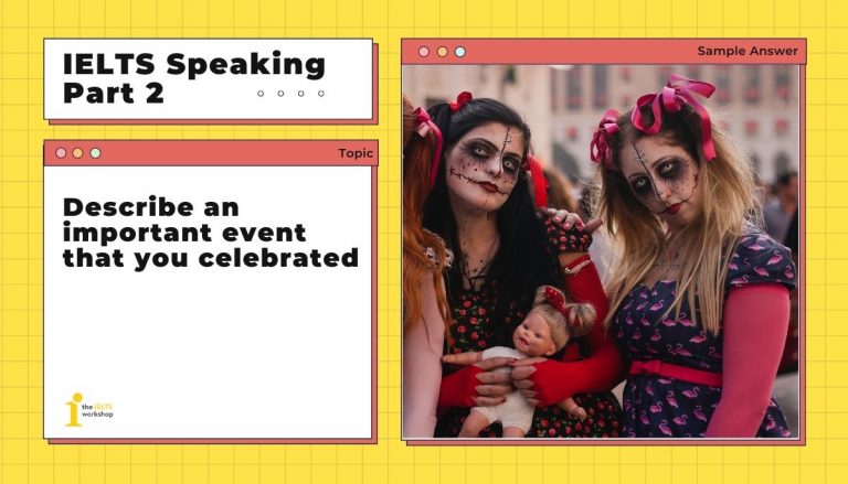 describe an important event that you celebrated