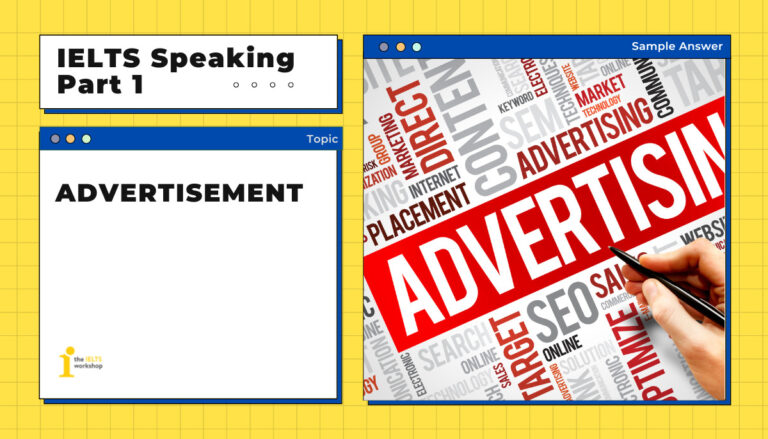 ielts speaking advertisement