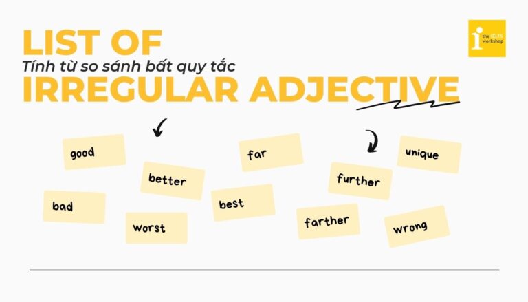 tính từ bất quy tắc