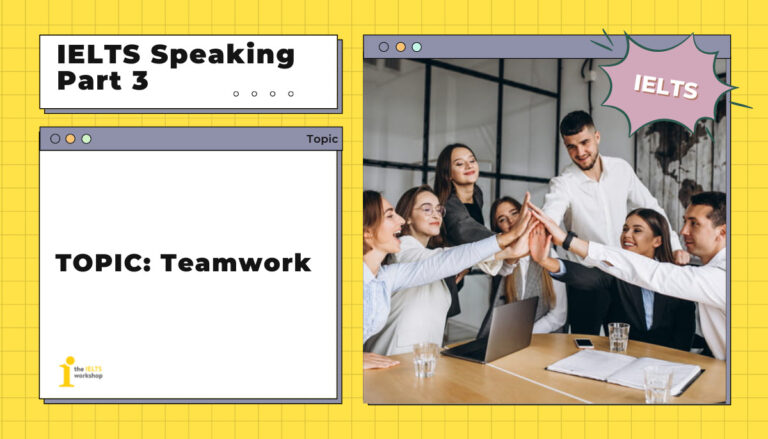 speaking part 3 teamwork