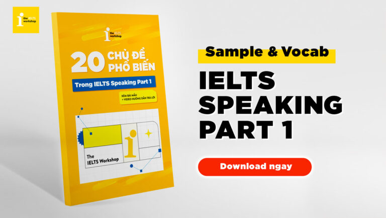 bài mẫu speaking ielts part 1