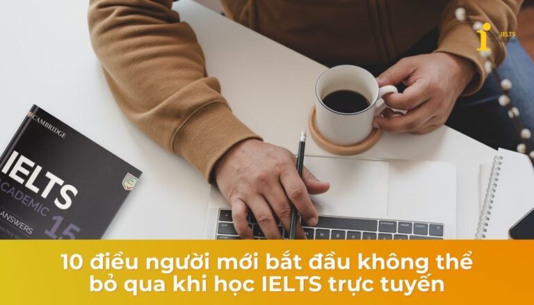 học ielts online cho người mới bắt đầu