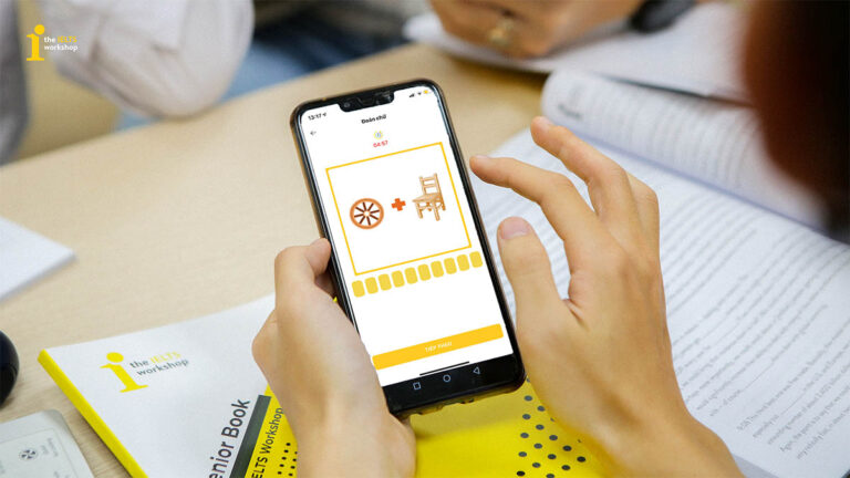 hướng dẫn chơi game app the ielts workshop