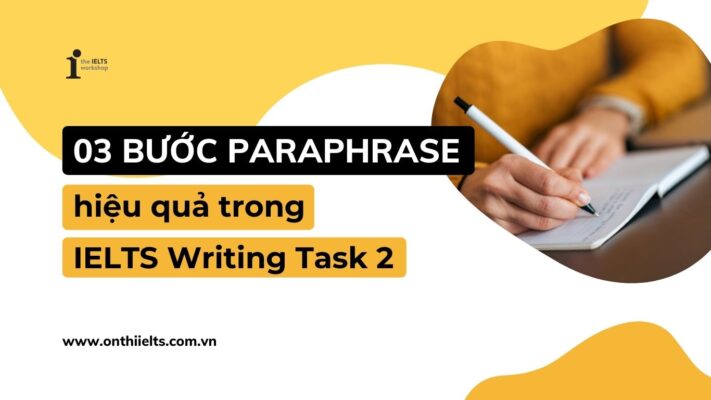 Hướng dẫn chi tiết cách Paraphrase Writing Task 2 hiệu quả