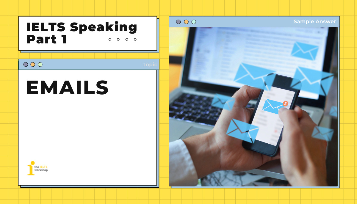 ielts speaking part 1 email
