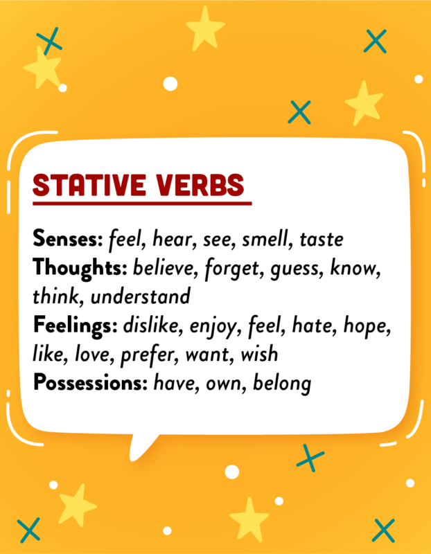 Stative verbs là gì?
