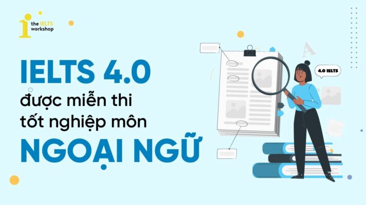Điểm IELTS bao nhiêu thì được miễn thi tốt nghiệp 2022