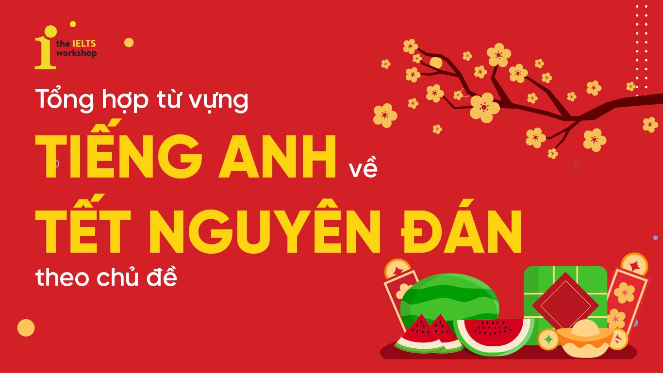 Tổng hợp bộ từ vựng tiếng Anh về Tết Nguyên Đán