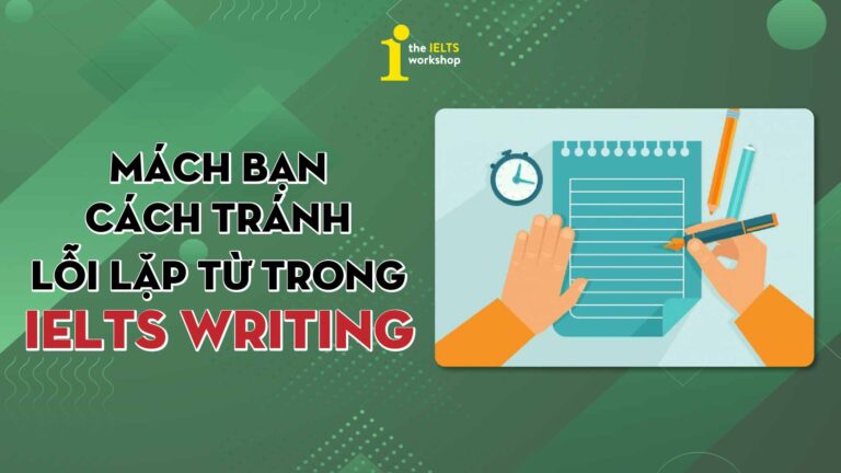 lặp từ trong ielts writing