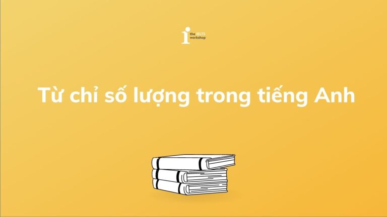 Từ chỉ số lượng trong tiếng Anh