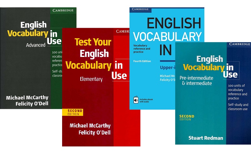 Bộ sách 4 quyển sách English Vocabulary in Use 