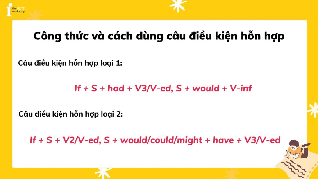 Công thức và cách dùng câu điều kiện hỗn hợp