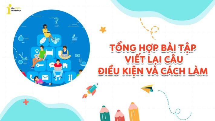 Tổng hợp 50+ bài tập viết lại câu điều kiện và cách làm