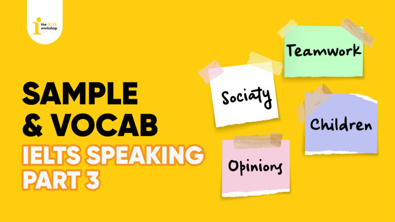 ielts speaking part 3