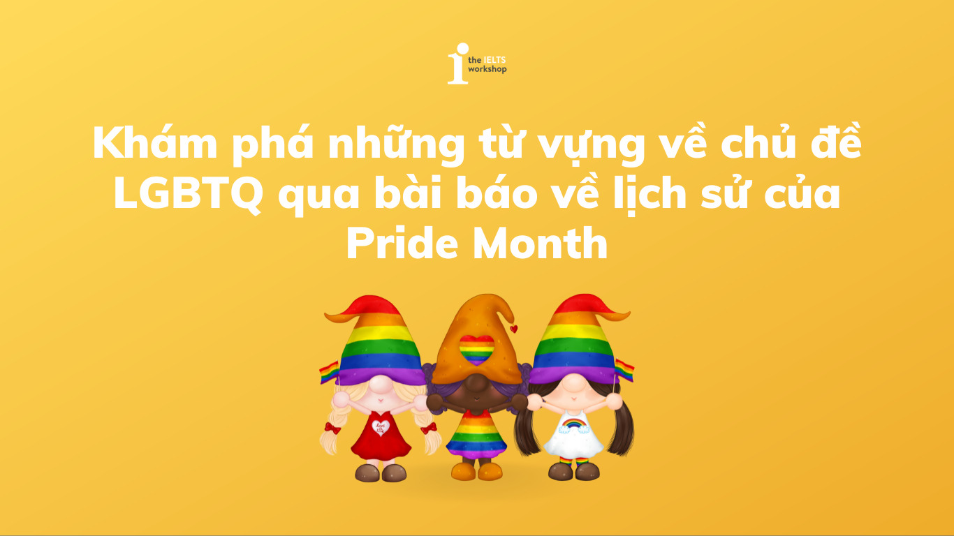 từ vựng lgbt pride month