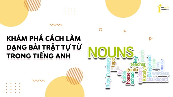 Khám phá cách làm dạng bài trật tự từ trong tiếng Anh