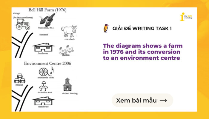 Topic: Bell Hill Farm | Bài mẫu và Từ vựng IELTS Writing Task 1