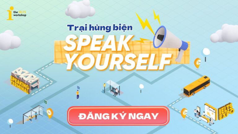 trại hùng biện tiếng anh speak yourself