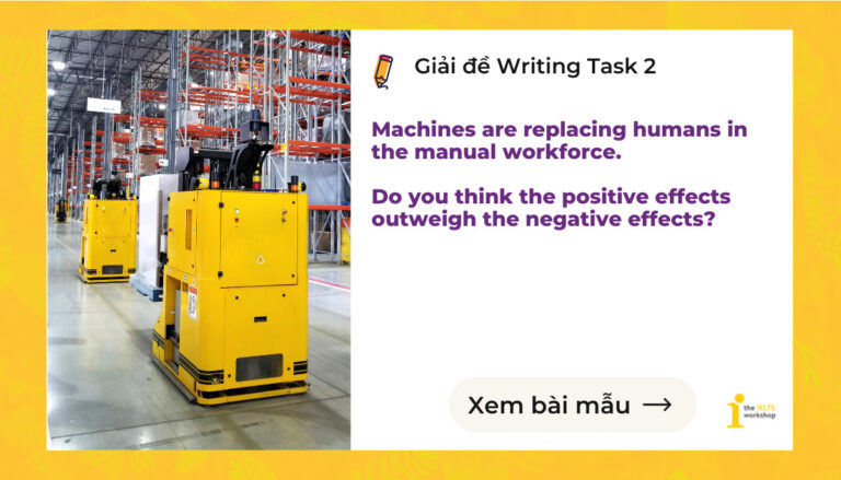 Machines are replacing humans in the manual workforce