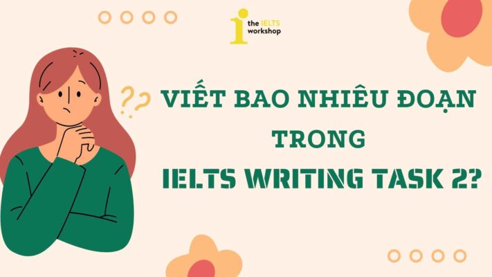 Viết bao nhiêu đoạn trong IELTS Writing Task 2 thì hợp lý?