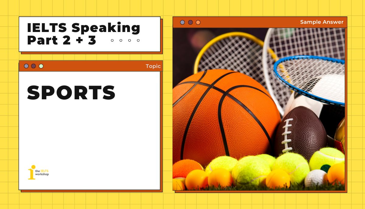 ielts speaking part 2 Describe a popular place for sports