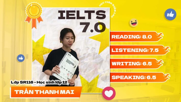 Trần Thanh Mai – Hành trình chinh phục 7.0 IELTS cùng 4 khóa học tại TIW