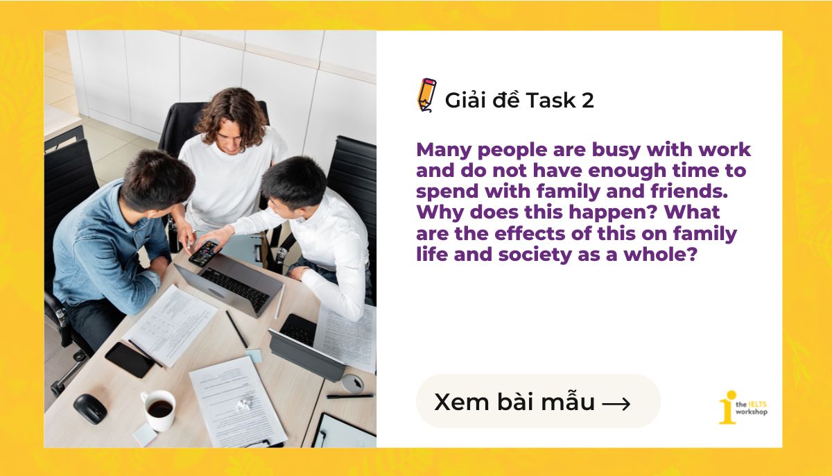 ielts writing task 2 many people are busy with work and do not have enough time