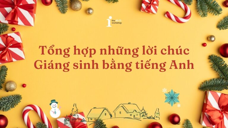 lời chúc Giáng sinh bằng tiếng Anh