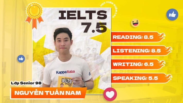 Tuấn Nam – Choáng ngợp trước kiến thức IELTS từ trợ giảng của TIW
