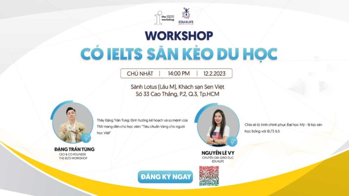Workshop IELTS 101 – Ep 69: Có IELTS, săn kèo du học