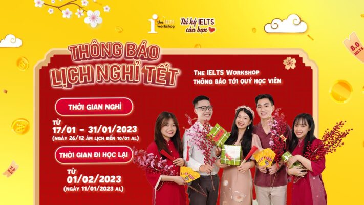 Thông báo lịch nghỉ Tết Nguyên Đán 2023