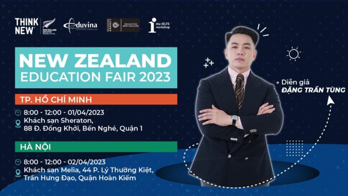 Nắm bắt cơ hội du học và nhận siêu học bổng tại triển lãm giáo dục New Zealand 2023