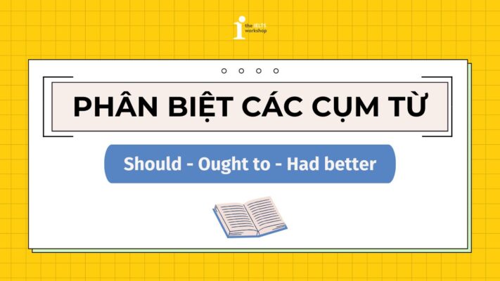 Phân biệt Should, Ought to và Had Better trong Tiếng Anh