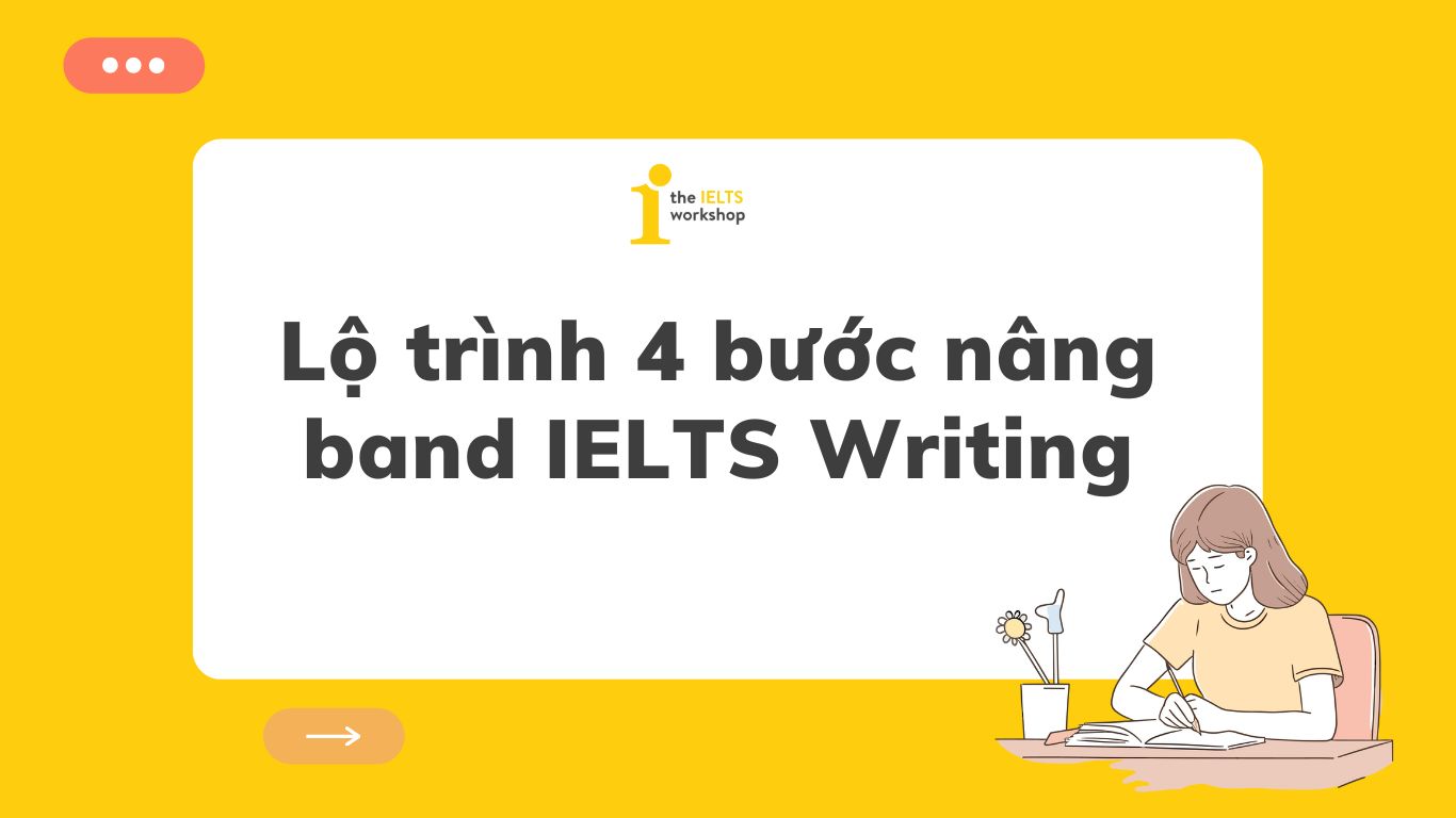 Lộ trình 4 bước nâng band IELTS Writing