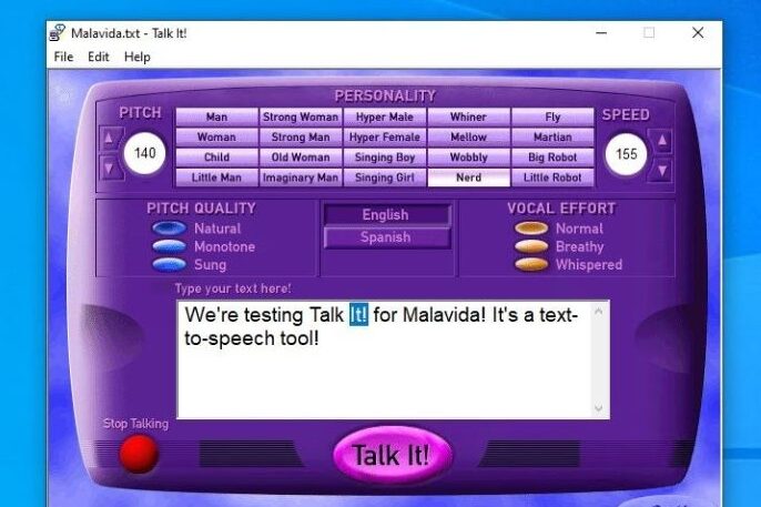 TALK IT - app kiểm tra phát âm tiếng Anh