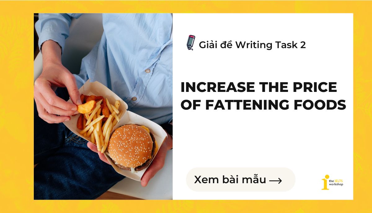 increase the price of fattening foods