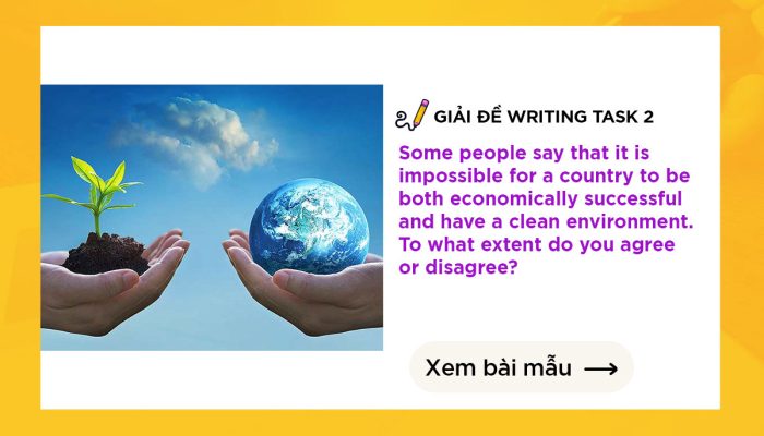 Topic: Economically successful and clean environment | IELTS Writing Task 2
